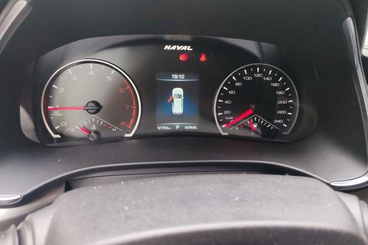 Used Haval H6 2023 National Trend Edition 1.5T Automatic Urban Version Odometer Close Up
