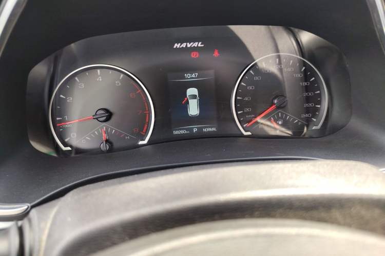 Used Haval H6 2023 National Trend Edition 1.5T Automatic Urban Version Odometer Close Up