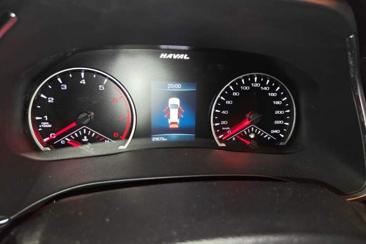 Used Haval H6 2023 National Trend Edition 1.5T Automatic Urban Version Odometer Close Up
