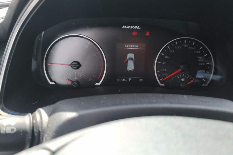Used Haval H6 2023 National Trend Edition 1.5T Automatic Urban Version Odometer Close Up