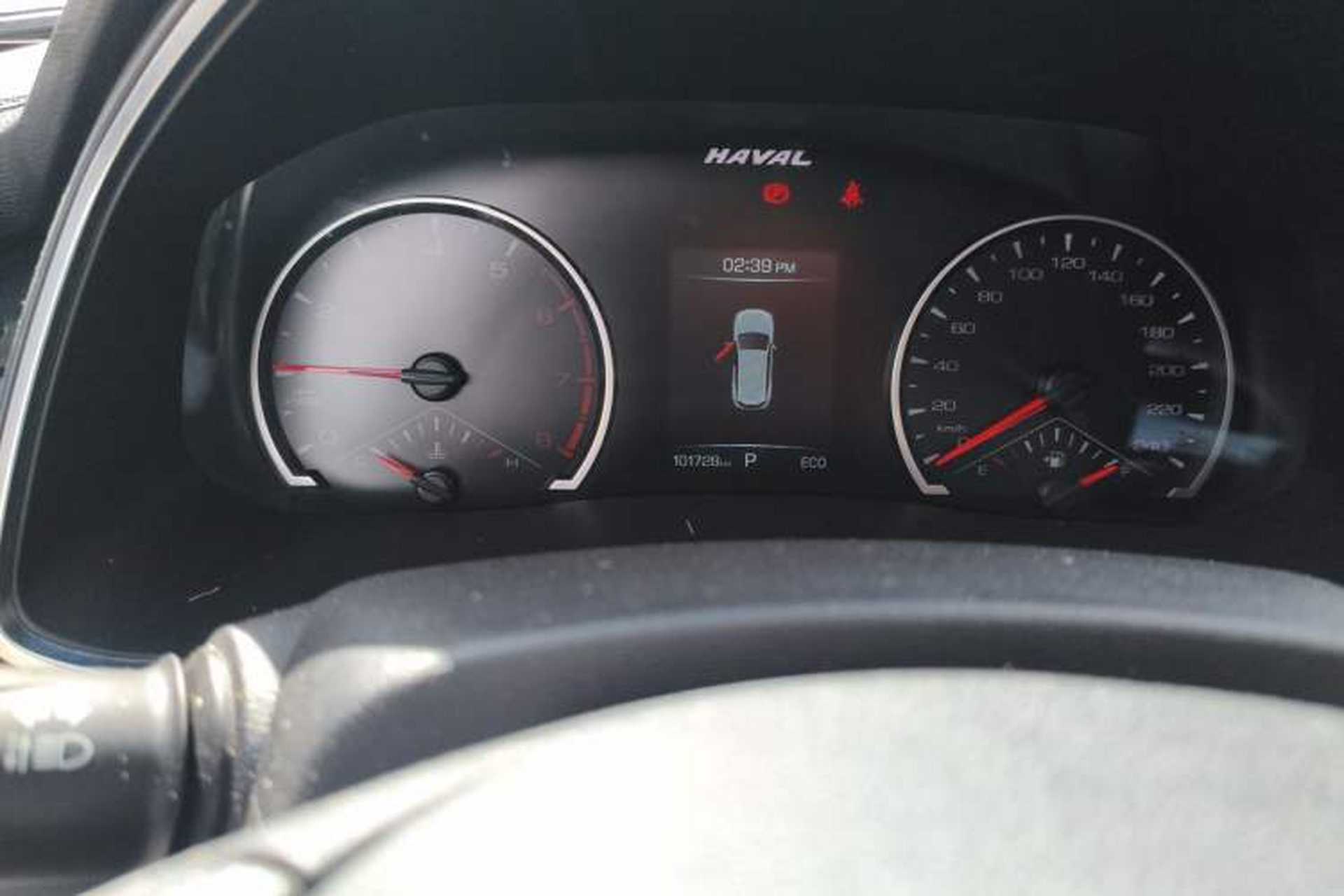 Used Haval H6 2023 National Trend Edition 1.5T Automatic Urban Version Odometer Close Up