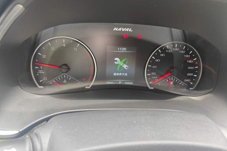 Used Haval H6 2023 National Trend Edition 1.5T Automatic Urban Version Odometer Close Up