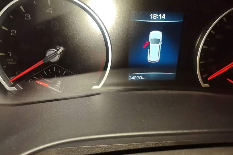 Used Haval H6 2023 National Trend Edition 1.5T Automatic Urban Version Odometer Close Up
