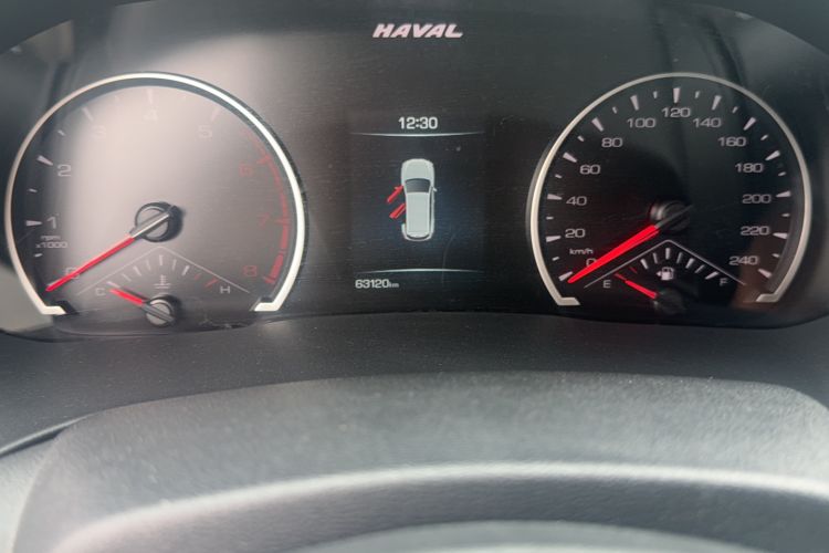 Used Haval H6 2023 National Trend Edition 1.5T Automatic Urban Version Odometer Close Up