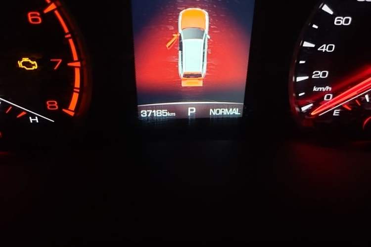Used Haval H6 2023 National Trend Edition 1.5T Automatic Urban Version Odometer Close Up