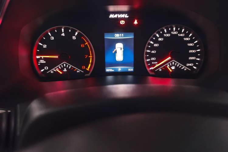 Used Haval H6 2023 National Trend Edition 1.5T Automatic Urban Version Odometer Close Up