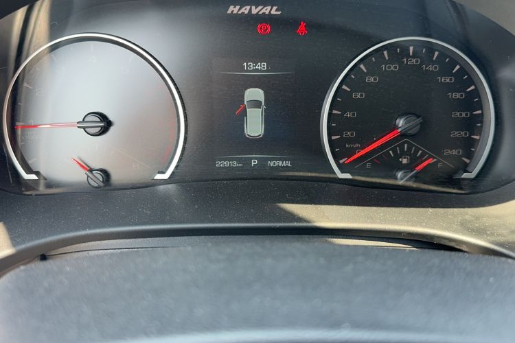 Used Haval H6 2023 National Trend Edition 1.5T Automatic Urban Version Odometer Close Up