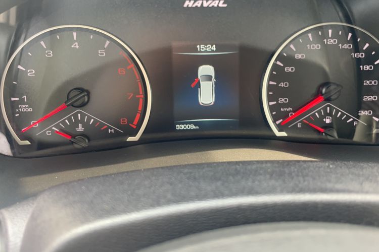 Used Haval H6 2023 National Trend Edition 1.5T Automatic Urban Version Odometer Close Up