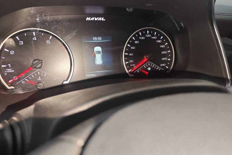 Used Haval H6 2023 National Trend Edition 1.5T Automatic Urban Version Odometer Close Up