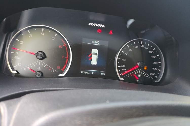 Used Haval H6 2023 National Trend Edition 1.5T Automatic Urban Version Odometer Close Up