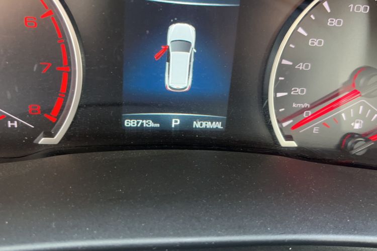 Used Haval H6 2023 National Trend Edition 1.5T Automatic Urban Version Odometer Close Up