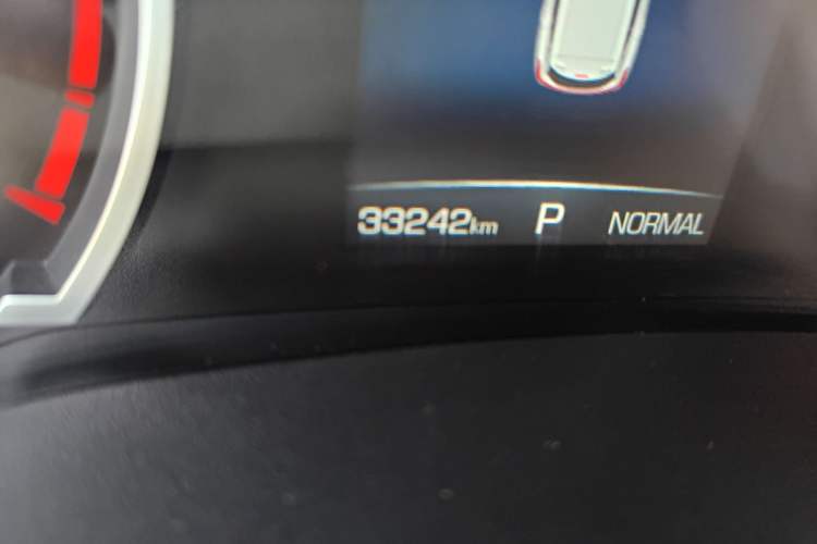 Used Haval H6 2023 National Trend Edition 1.5T Automatic Urban Version Odometer Close Up