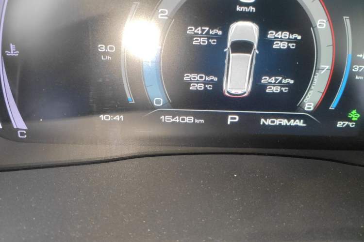 Used Haval H6 2023 National Trend Edition 1.5T Automatic Champion Version Odometer Close Up