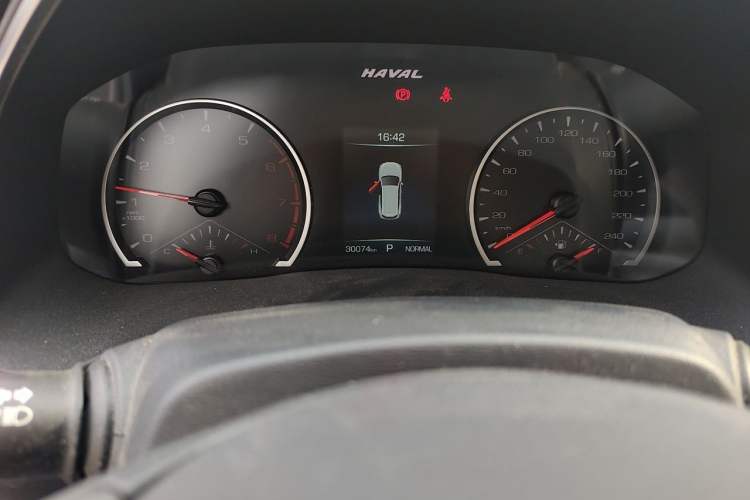 Used Haval H6 2023 National Trend Edition 1.5T Automatic Urban Version Odometer Close Up