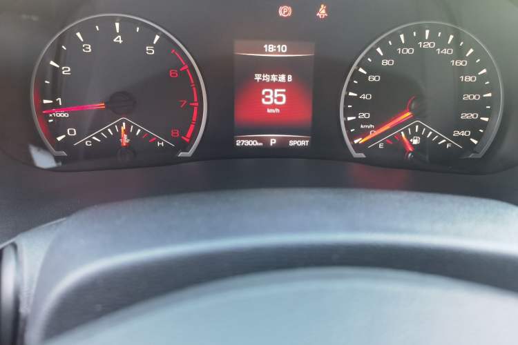 Used Haval H6 2023 National Trend Edition 1.5T Automatic Urban Version Odometer Close Up