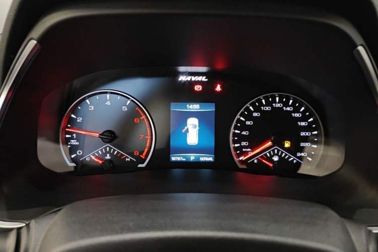 Used Haval H6 2023 National Trend Edition 1.5T Automatic Urban Version Odometer Close Up