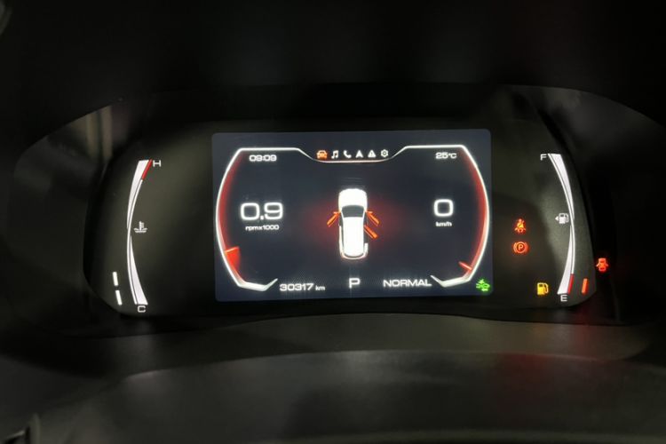 Used Haval H6 2023 National Trend Edition 1.5T Automatic Champion Version Odometer Close Up