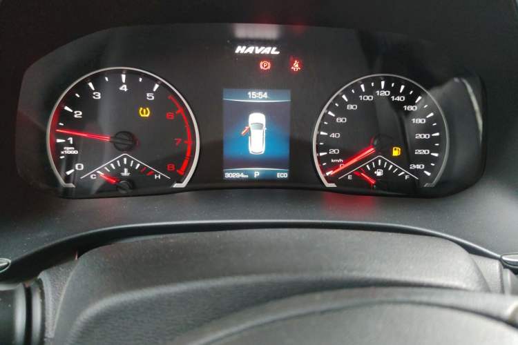 Used Haval H6 2023 National Trend Edition 1.5T Automatic Urban Version Odometer Close Up