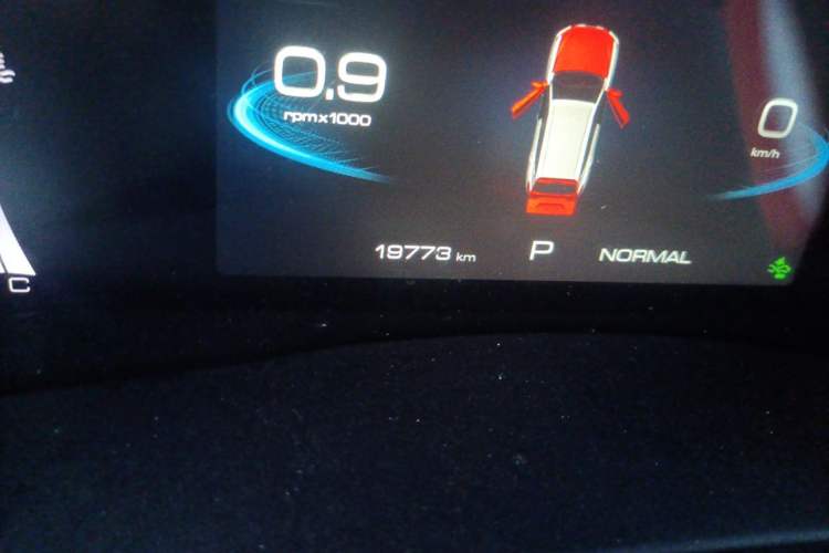 Used Haval H6 2023 National Trend Edition 1.5T Automatic Champion Version Odometer Close Up