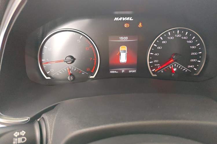 Used Haval H6 2023 National Trend Edition 1.5T Automatic Urban Version Odometer Close Up
