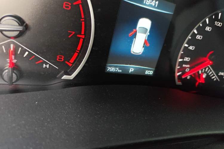 Used Haval H6 2023 National Trend Edition 1.5T Automatic Urban Version Odometer Close Up
