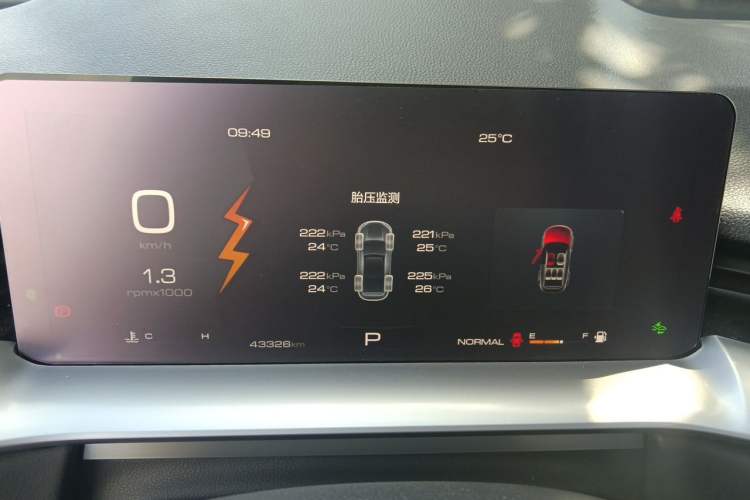 Used Haval H6 2024 1.5T Two-Wheel-Drive Classic Edition Instrument Cluster