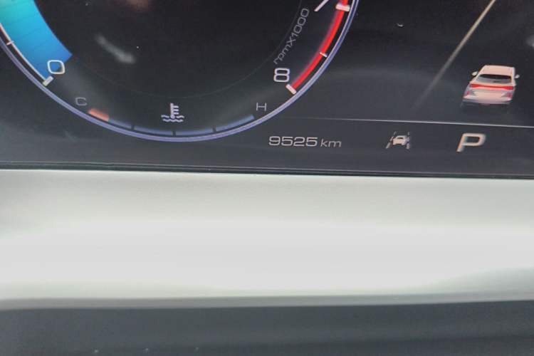 Used Haval H6 2024 1.5T Two-Wheel-Drive Classic Edition Odometer Close Up