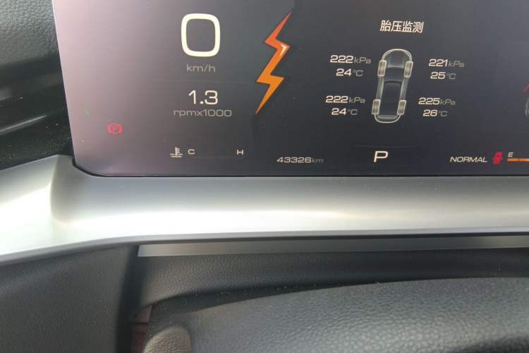 Used Haval H6 2024 1.5T Two-Wheel-Drive Classic Edition Odometer Close Up