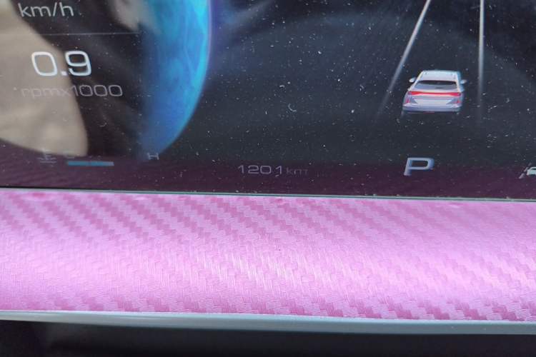 Used Haval H6 2024 1.5T Two-Wheel-Drive Classic Edition Odometer Close Up