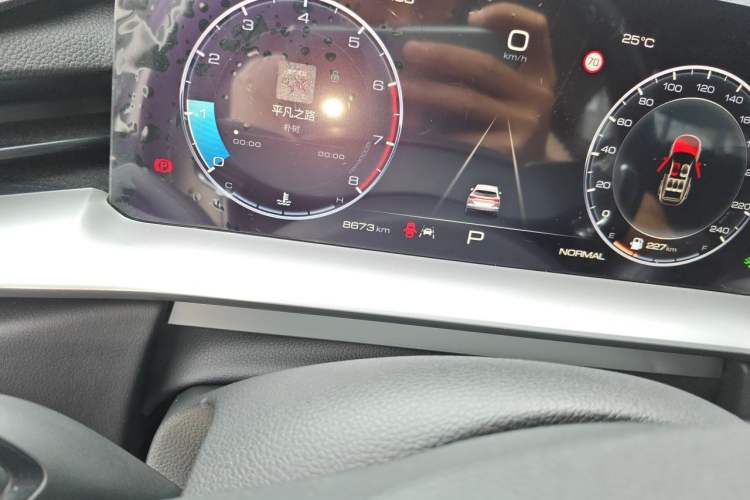 Used Haval H6 2024 1.5T Two-Wheel-Drive Classic Edition Odometer Close Up