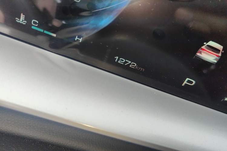 Used Haval H6 2024 1.5T Two-Wheel-Drive Classic Edition Odometer Close Up