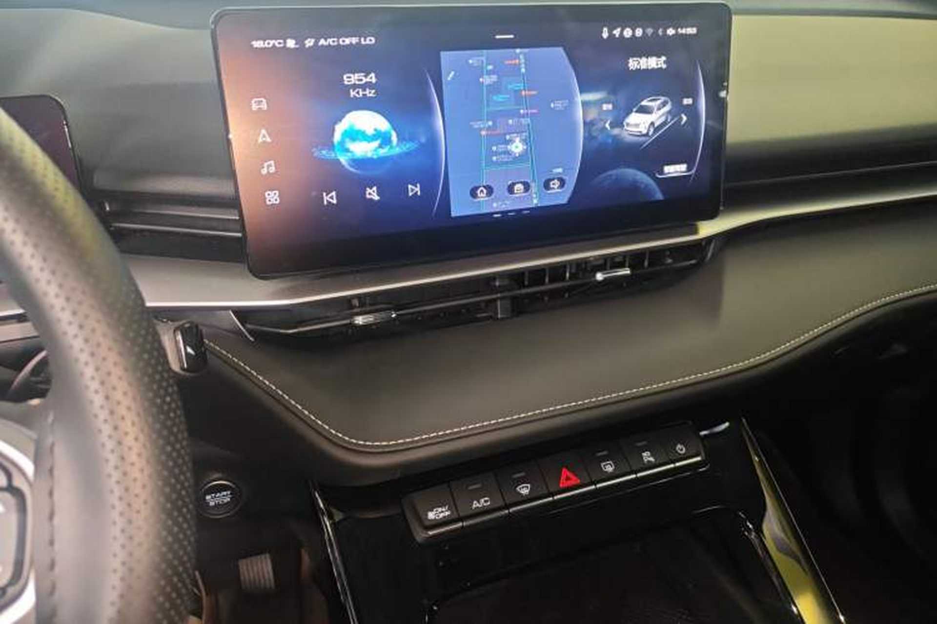 Used Haval H6 2024 1.5T Two-Wheel-Drive Classic Edition Audio And AC Panel