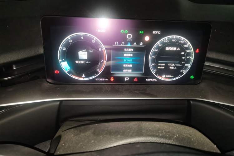 Used Haval H6 2024 1.5T Two-Wheel-Drive Classic Edition Odometer Close Up