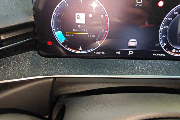 Used Haval H6 2024 1.5T Two-Wheel-Drive Classic Edition Odometer Close Up
