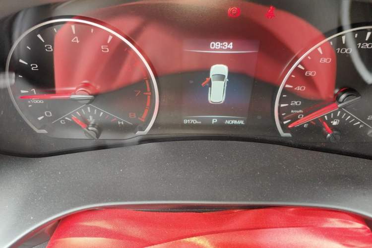 Used Haval H6 2025 1.5T National Style Urban Edition Odometer Close Up