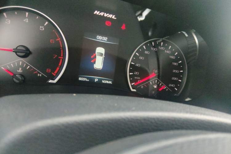 Used Haval H6 2025 1.5T National Style Urban Edition Odometer Close Up