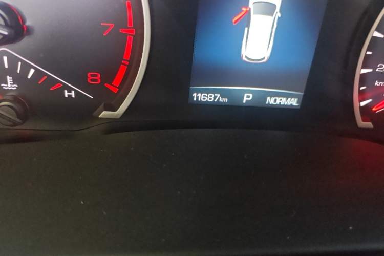 Used Haval H6 2025 1.5T National Style Urban Edition Odometer Close Up