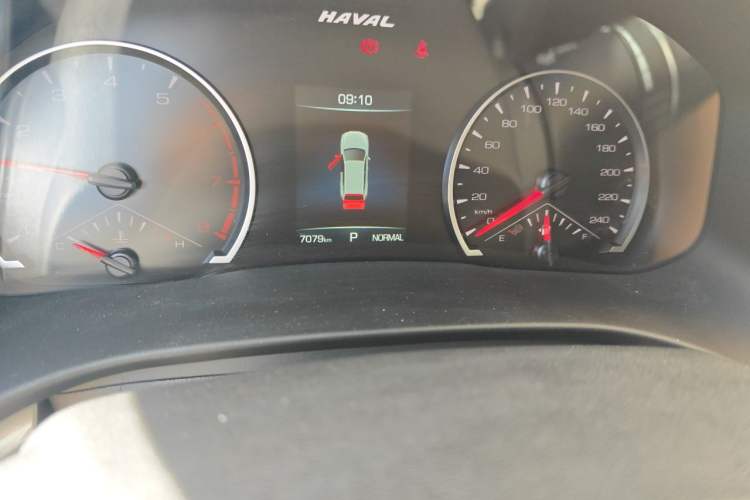 Used Haval H6 2025 1.5T National Style Urban Edition Odometer Close Up