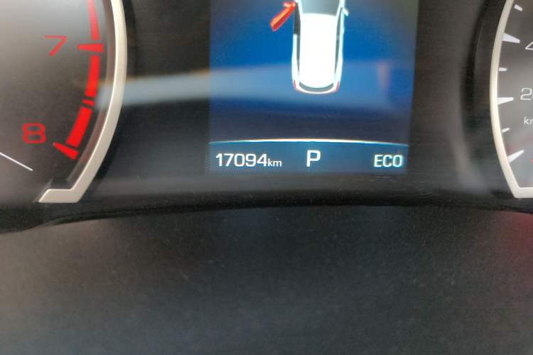 Used Haval H6 2025 1.5T National Style Urban Edition Odometer Close Up