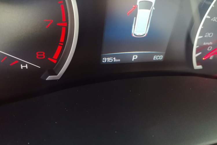 Used Haval H6 2025 1.5T National Style Urban Edition Odometer Close Up