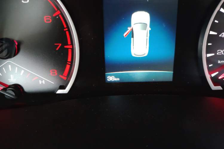 Used Haval H6 2025 1.5T National Style Urban Edition Odometer Close Up