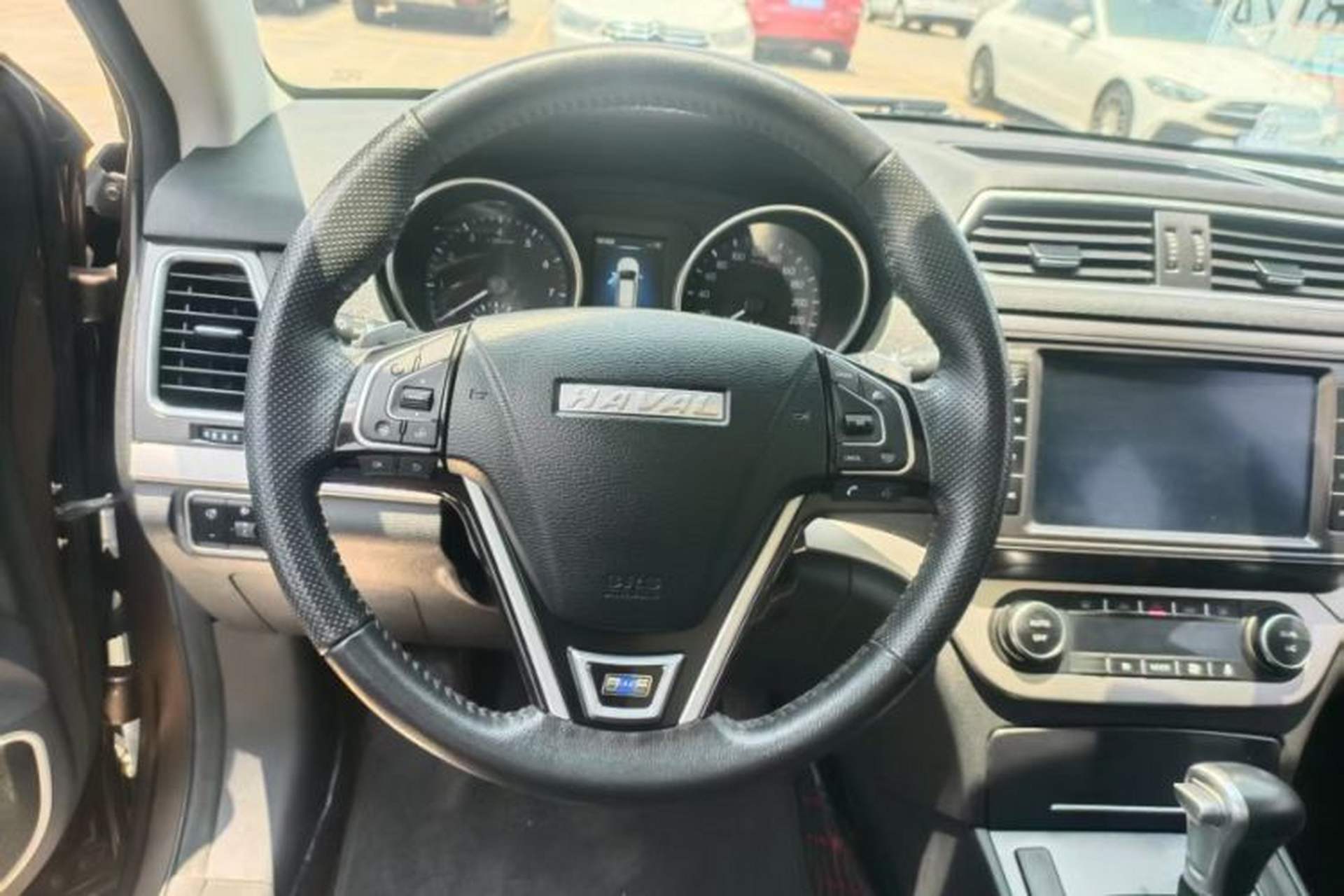 Used Haval H6 Coupe 2018 Blue Label 1.5T Automatic Two-Wheel Drive Luxury Model Audio And AC Panel
