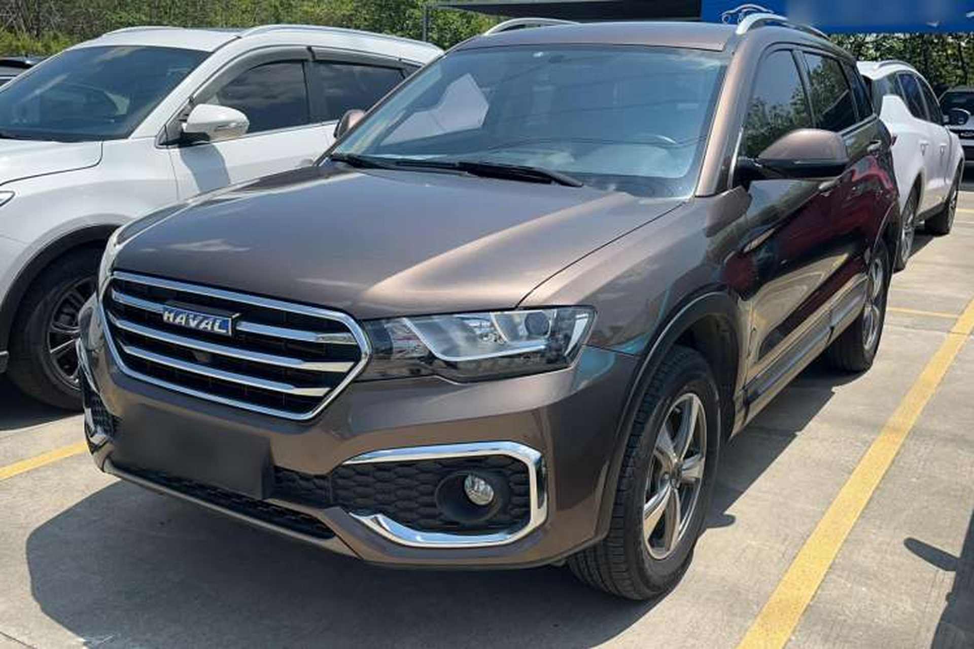 Used Haval H6 Coupe 2018 Blue Label 1.5T Automatic Two-Wheel Drive Luxury Model Front Left 45 Deg