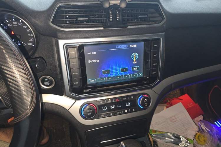 Used Haval H6 Coupe 2015 Blue Label 2.0T Automatic Two-Wheel Drive Elite Model Audio And AC Panel