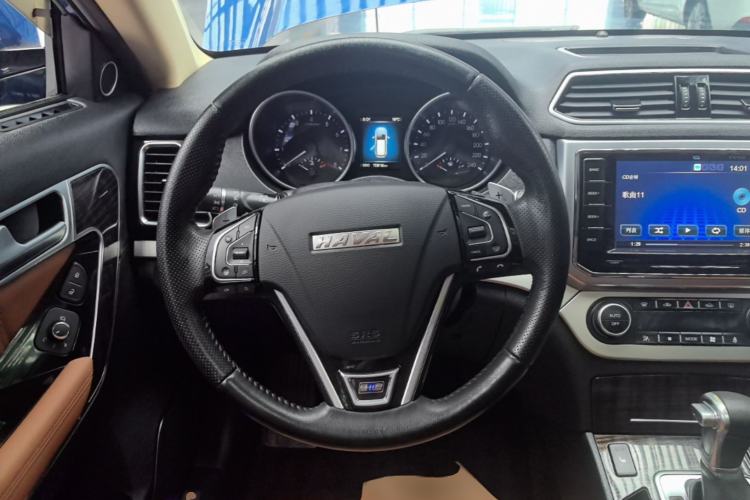 Used Haval H6 Coupe 2015 Blue Label 2.0T Automatic Two-Wheel Drive Elite Model Steering Wheel