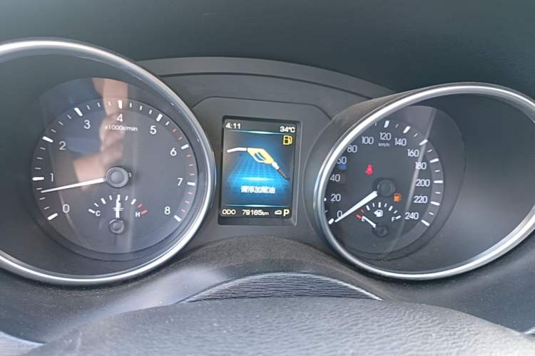 Used Haval H6 Coupe 2015 Blue Label 2.0T Automatic Two-Wheel Drive Elite Model Instrument Cluster