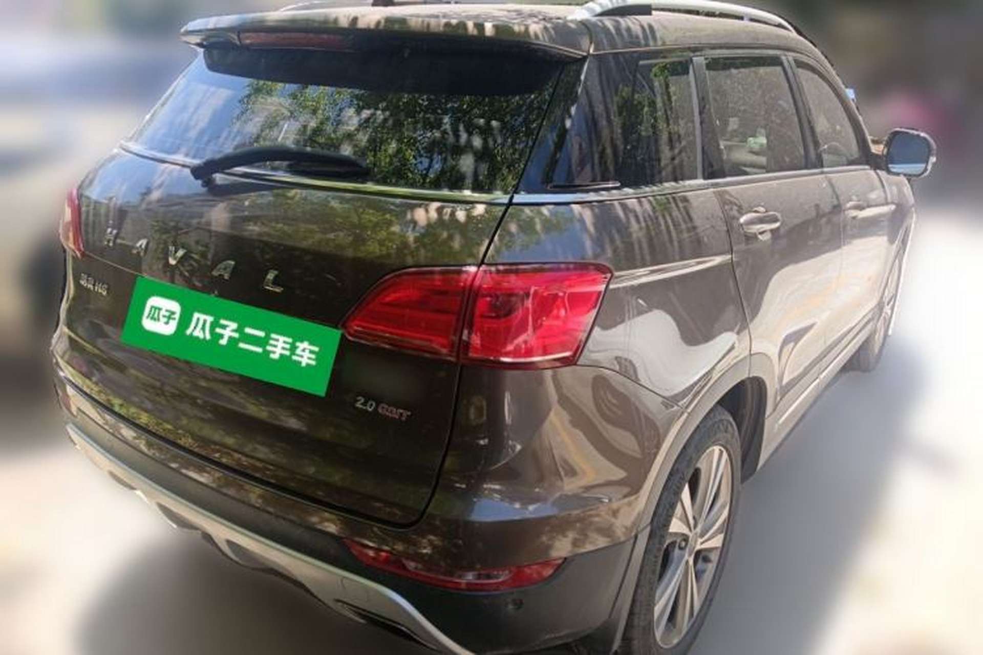 Used Haval H6 Coupe 2015 Blue Label 2.0T Manual Two-Wheel-Drive Elite Model Rear Right 45 Deg