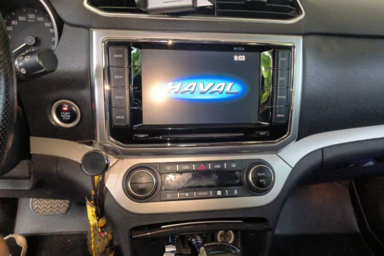 Used Haval H6 Coupe 2015 Blue Label 2.0T Automatic Two-Wheel Drive Elite Model Audio And AC Panel