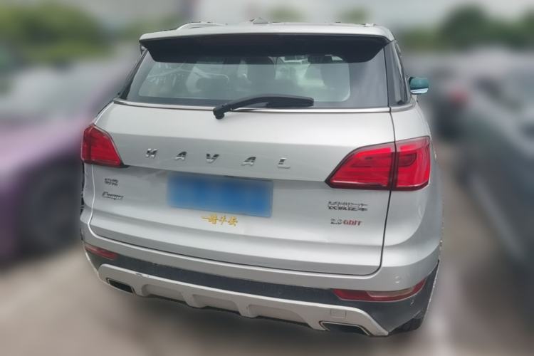 Used Haval H6 Coupe 2015 Blue-Label 2.0T Manual Two-Wheel Drive Prestige Model Rear