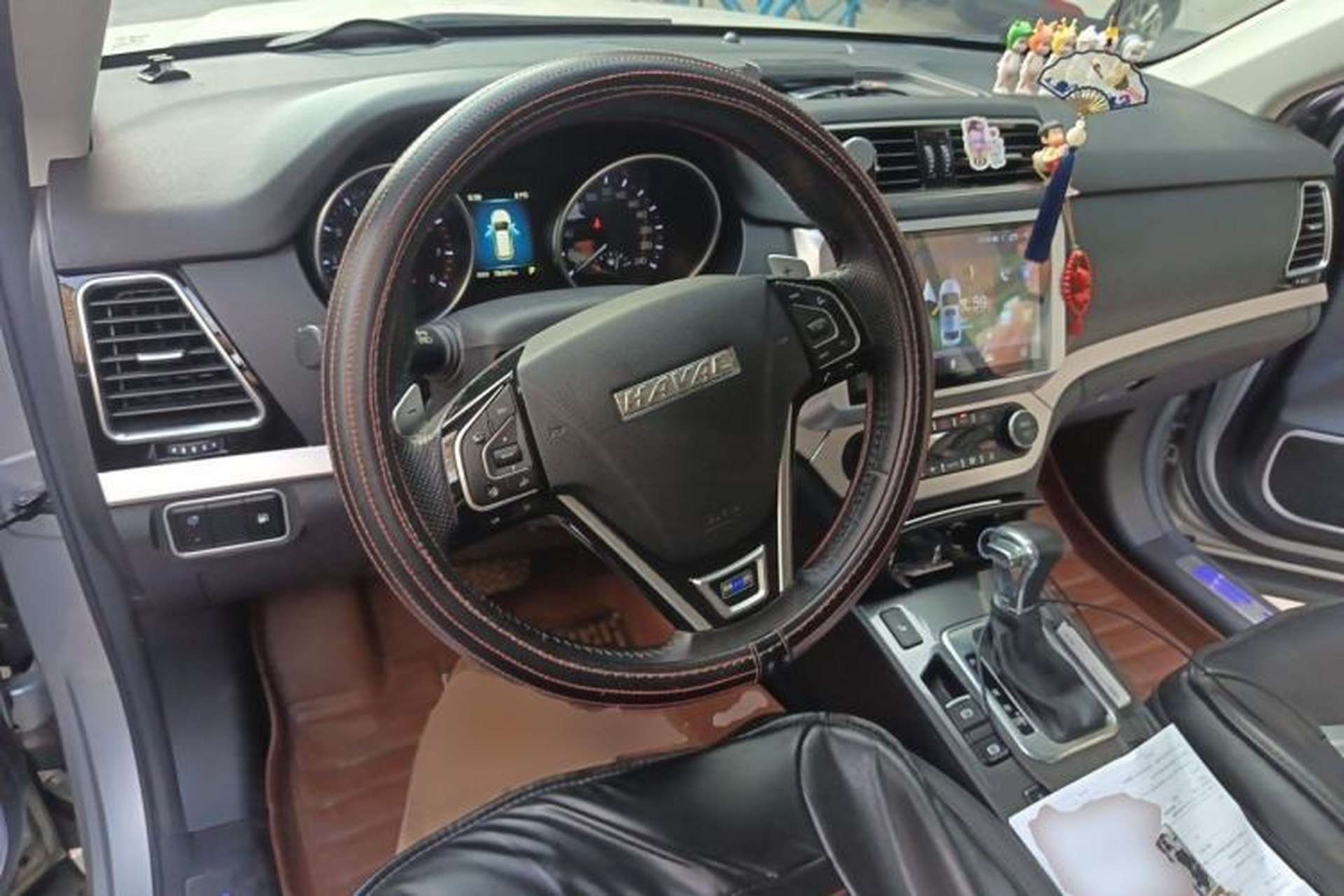 Used Haval H6 Coupe 2015 Blue Label 2.0T Automatic Two-Wheel Drive Prestige Model Steering Wheel